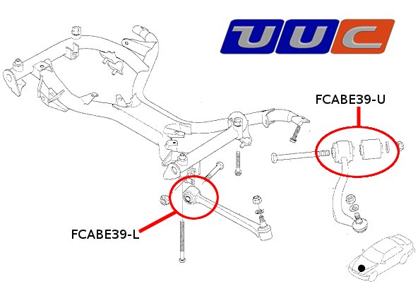 Передняя подвеска бмв е39 схема с номерами