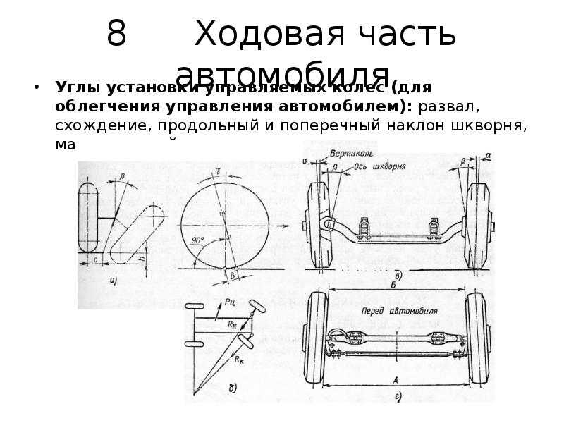 Схождение колес грузовых автомобилей