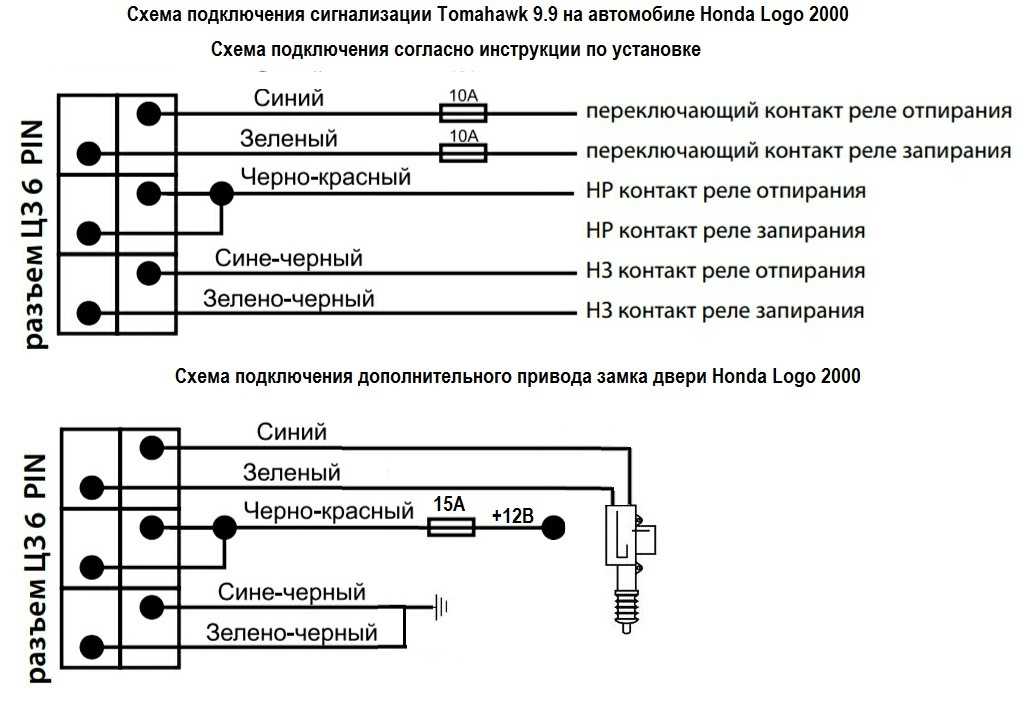 Схема подключения tomahawk 9020