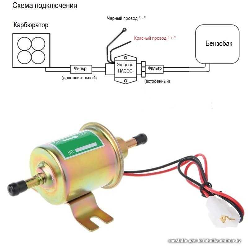 Газель 3302 схема подключения бензонасоса