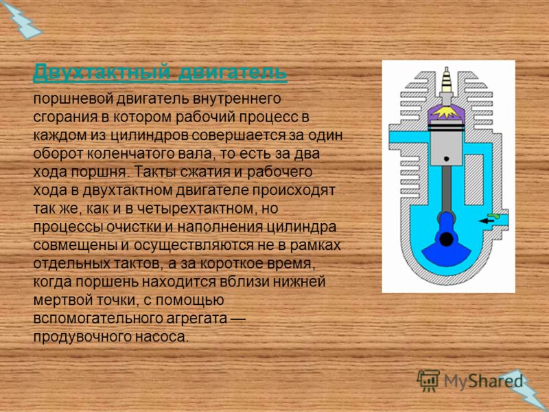 Схема зажигания 2 тактного двигателя