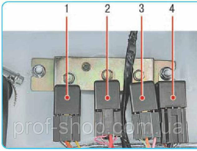 Реле зарядки газель 405 где находится фото инжектор