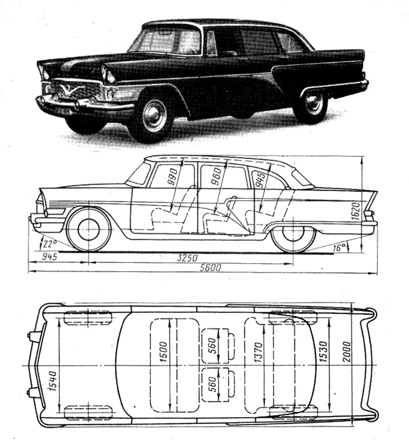 Чертежи автомобилей ссср