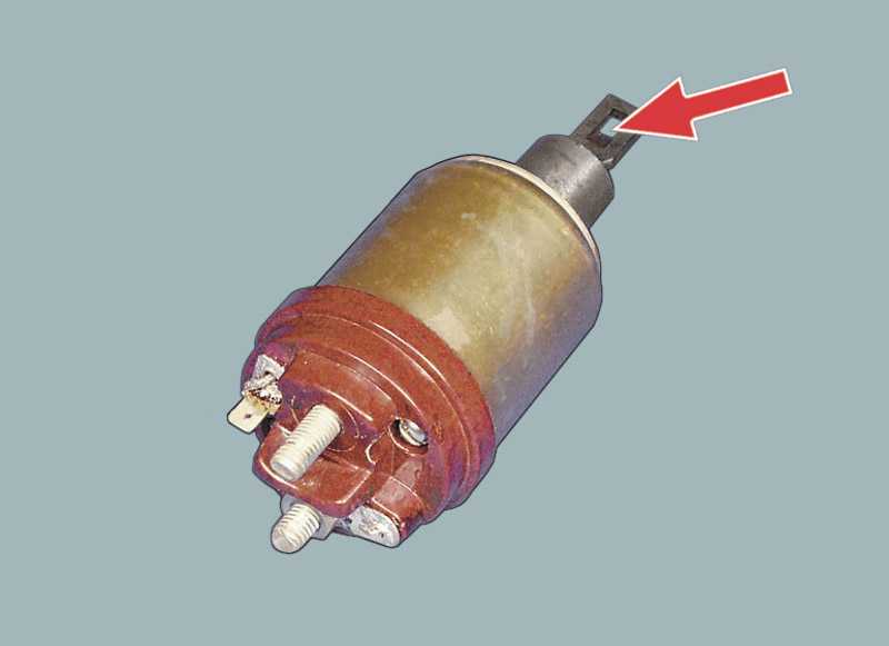 втягивающее реле стартера ваз