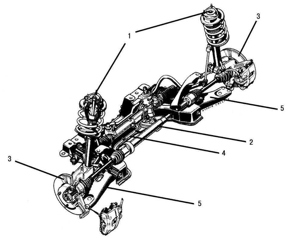 Схема подвески фф2