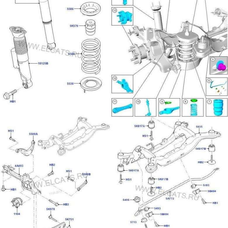 Задняя подвеска форд фокус 3 универсал схема с описанием и фото