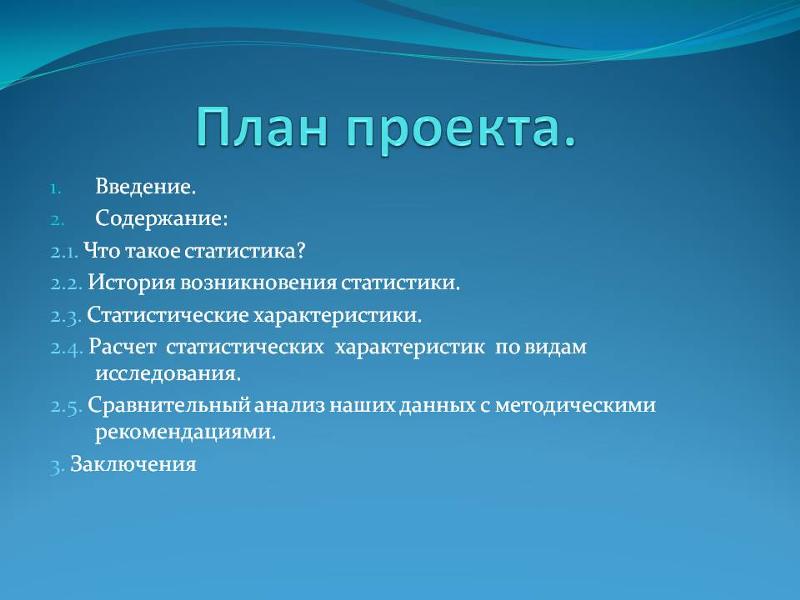 Что идет после введения в презентации