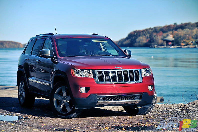 Jeep Grand Cherokee wk2 красный