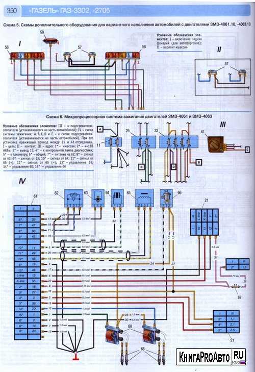 Электрическая схема газель 406 карбюратор