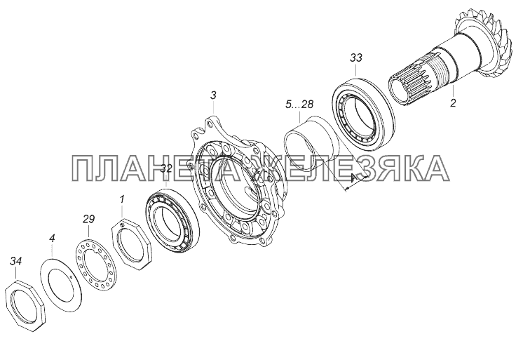 Ступица Камаз 43118 Купить