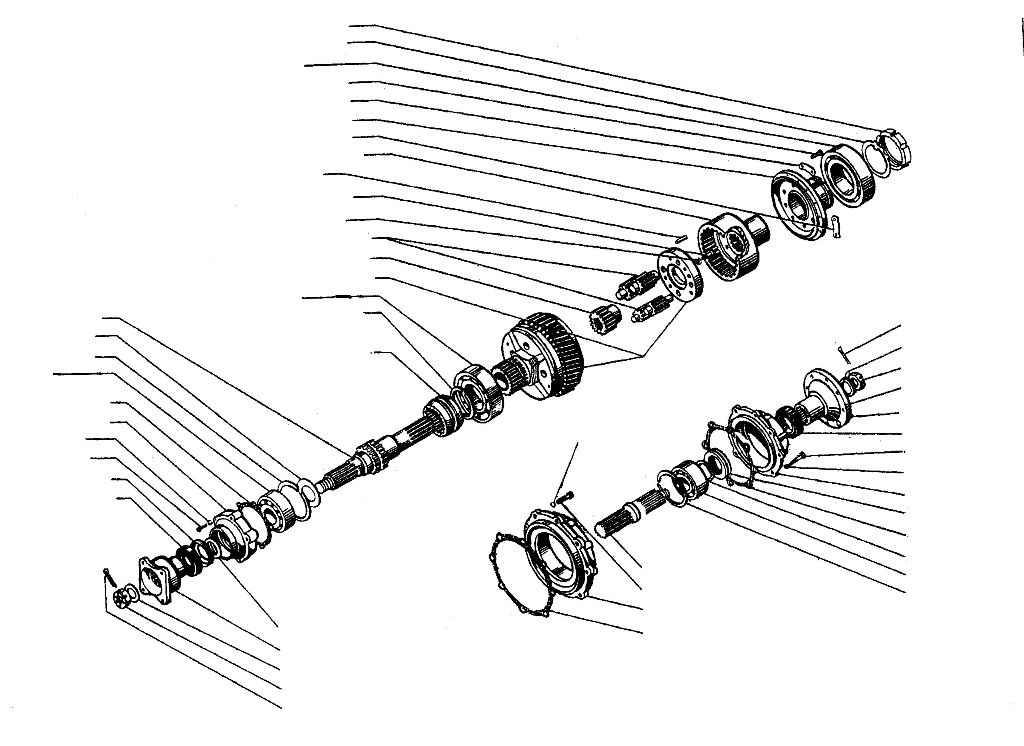 Редуктор среднего моста урал 4320 схема