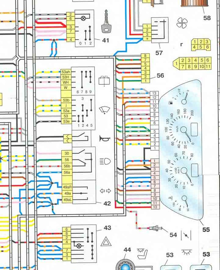 Схема спидометра ваз 2114