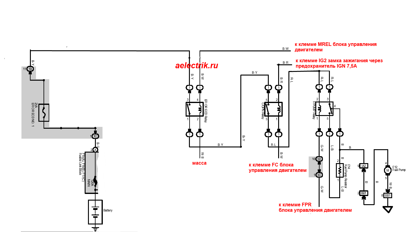 Схема бензонасоса. Toyota LC 120 схема бензонасоса. TLC 100 схема бензонасос. Схема реле бензонасоса Land Cruiser 100. Схема управления реле бензонасоса.