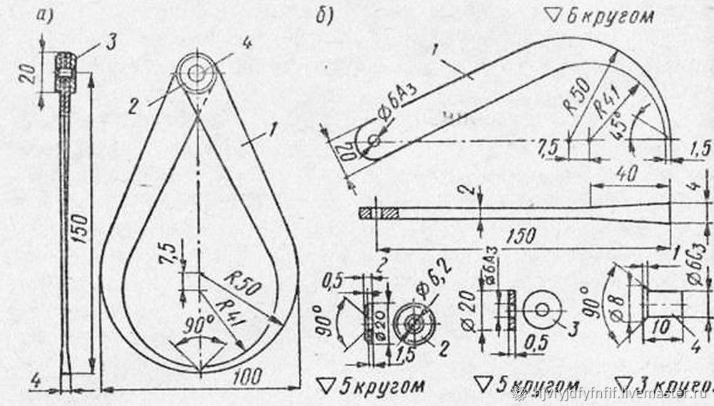 Делаем простой кронциркуль, фото № 4 Делаем простой кронциркуль, фото № 4