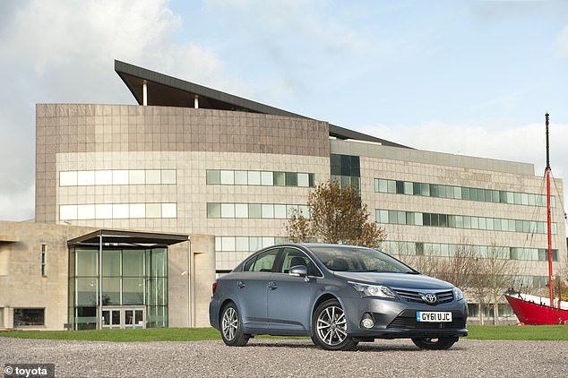 Keep on running: This list reveals which 10 second-hand motors (including the Toytoa Avensis pictured) are the most reliable, even after previous keepers have put 60,000 miles on the clock