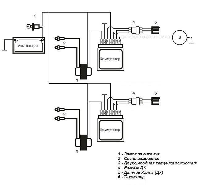Система зажигания уаз 469 бесконтактная схема