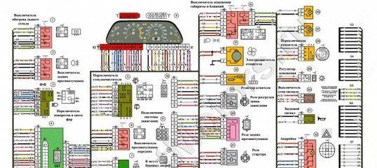 Схема проводки водительской двери ваз 2114