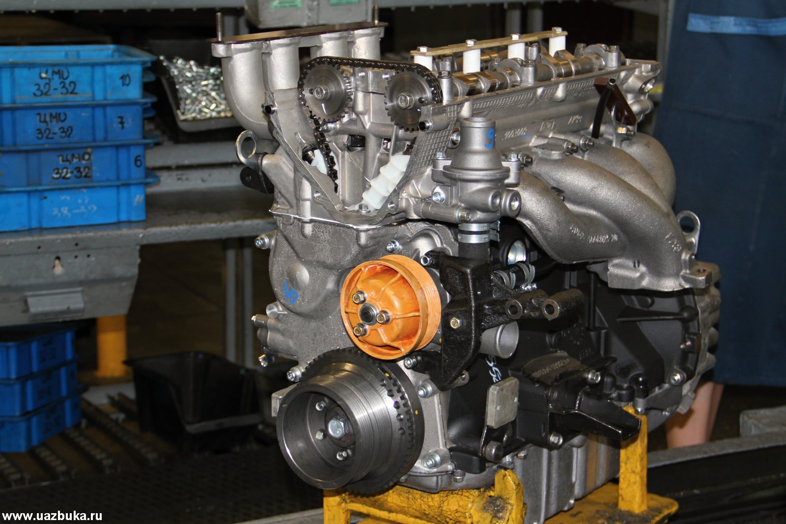 Новый двигатель уаз 409