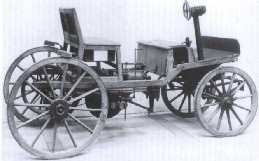 The second Marcus car of 1888 at the Technical Museum in Vienna
