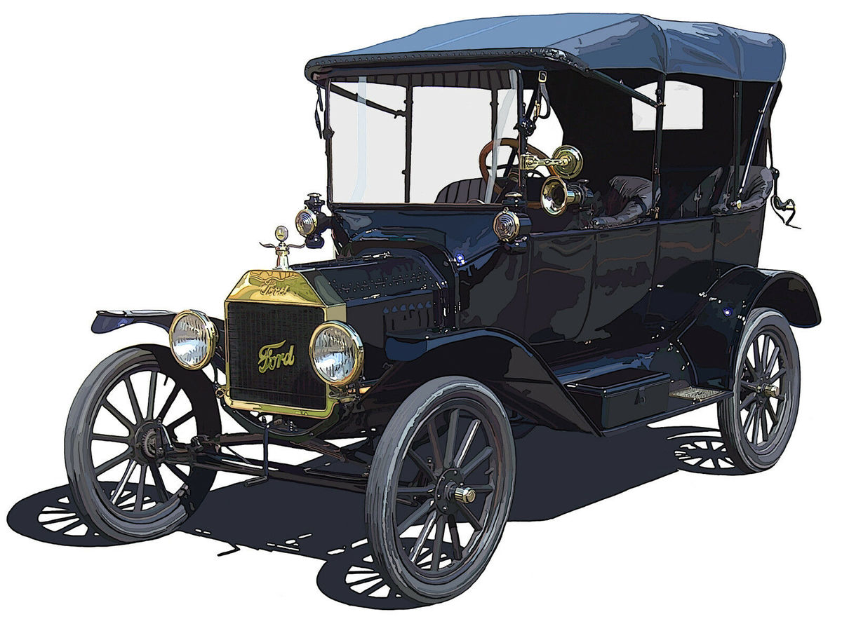 Какую можно купить первую машину. Ford model t 1908.